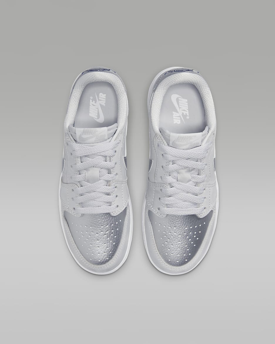 Nike jordan 1 silver on sale
